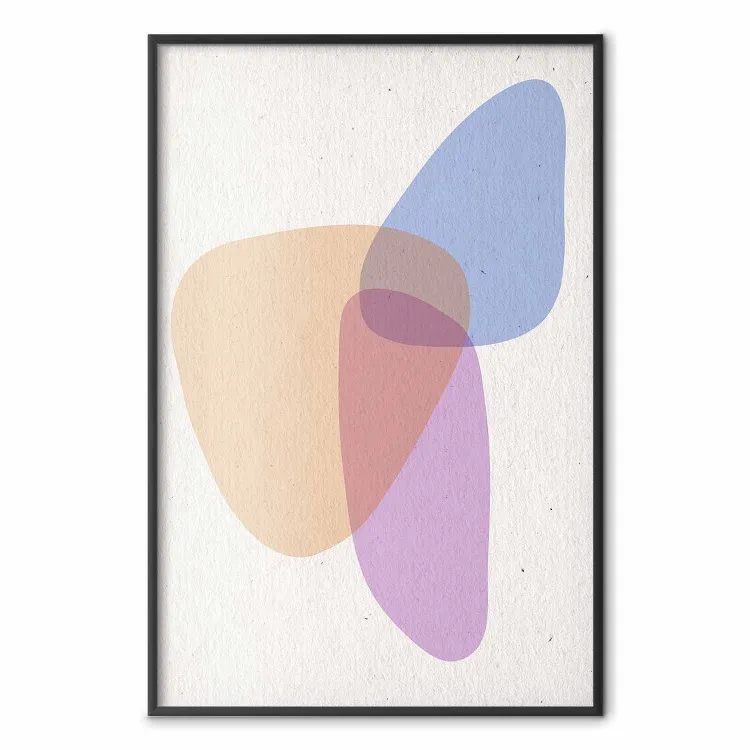 Gemeinsamer Nenner - Abstraktion in Farben auf Beige