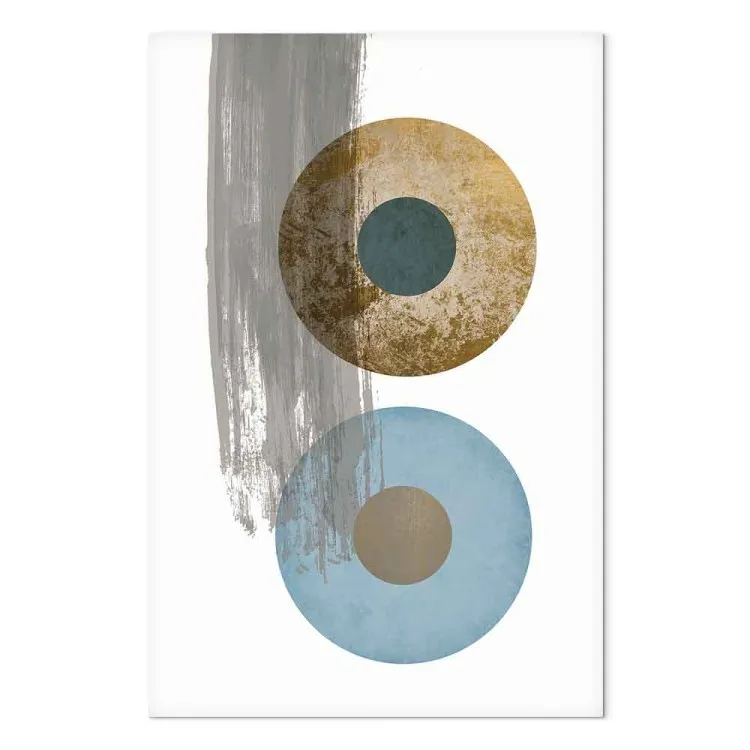 Farben der Kunst (1-teilig) - Geometrische Kreise abstrakt