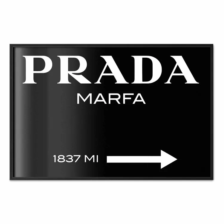 Prada in Schwarz