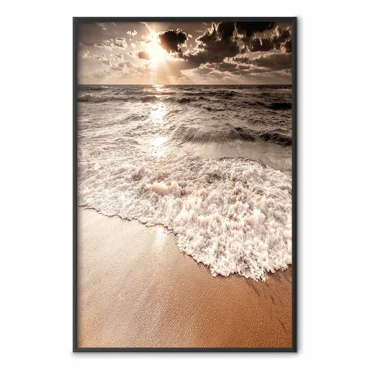 Wellenraum - Strand- und Meereslandschaft vor Sonnenstrahlen