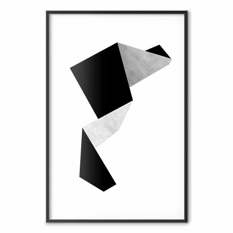 Modul - Schwarz-weißes geometrisches Muster
