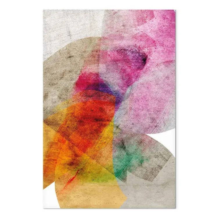Kaleidoskop (1-teilig) Hochformat - Bunte Abstraktion