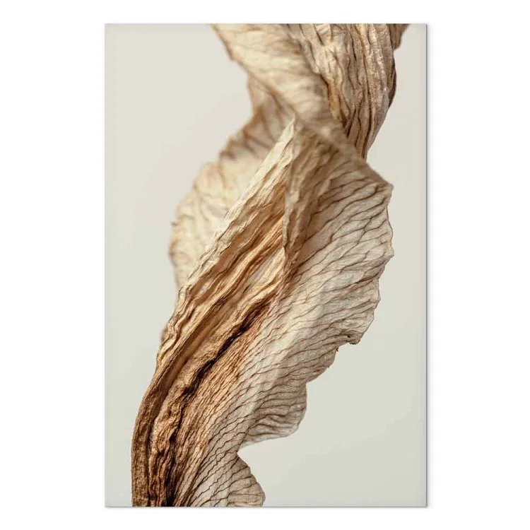 Sonniger Spin (1-teilig) Hochformat - Naturpanorama im Boho-Stil