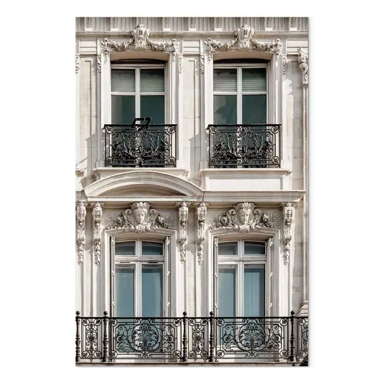 Fenster im Altbauhaus - Architektur-Foto der französischen Hauptstadt