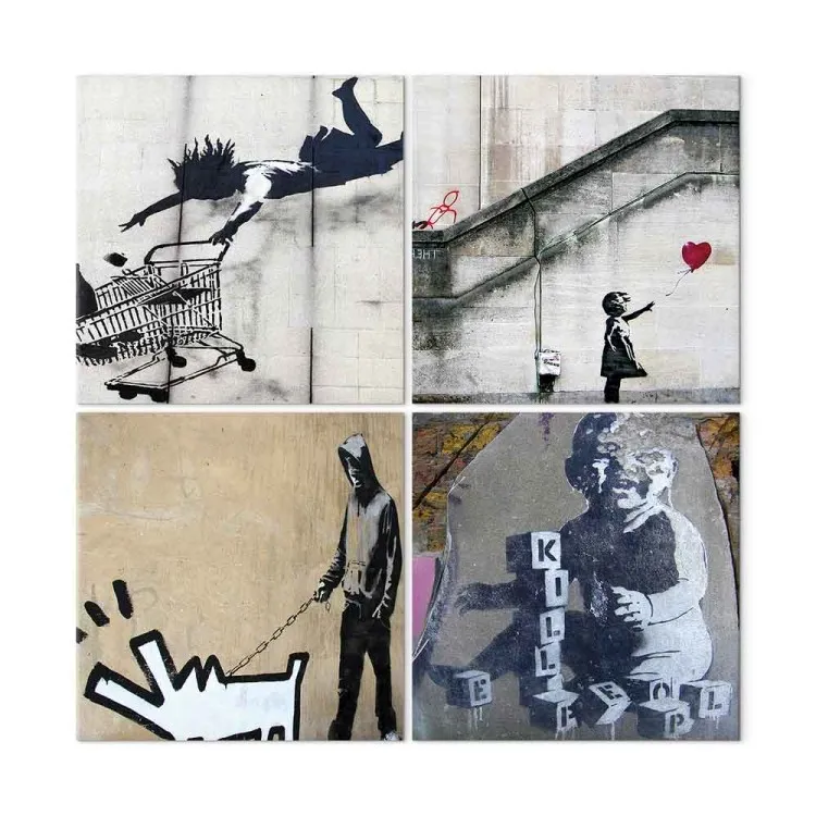 Banksy - vier originelle Ideen