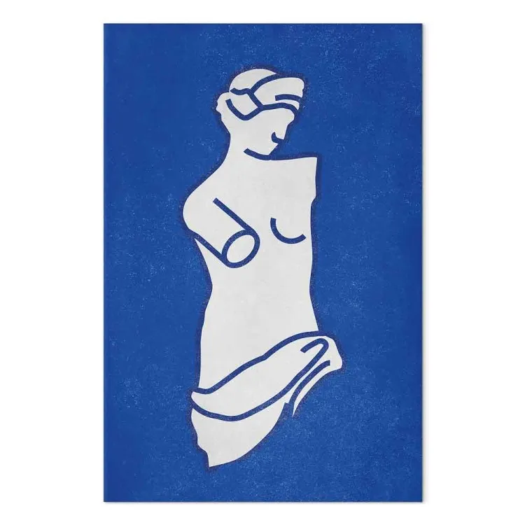 Figur der Venus - Grafik nach dem Vorbild der Venus-Skulptur