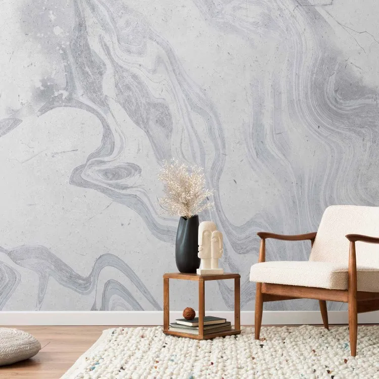 Elegantes Hintergrund - Muster aus grauem Marmor mit Art-Deco-Rissen