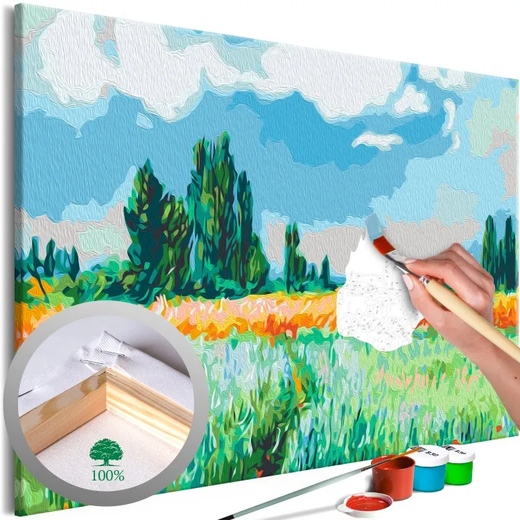 Claude Monet: The Wheat Field