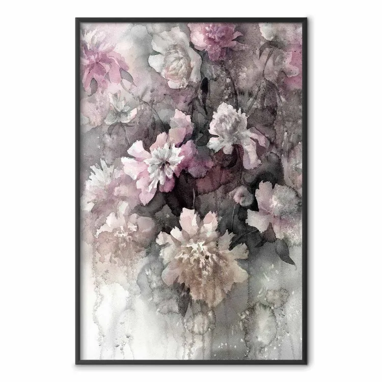 Eingefärbtes Gefühl - Blumenkomposition im Aquarellstil