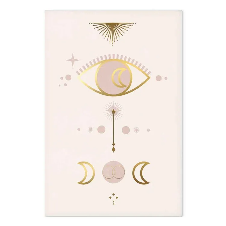 Nachtsymbole - Scandi-Boho-Abstraktion