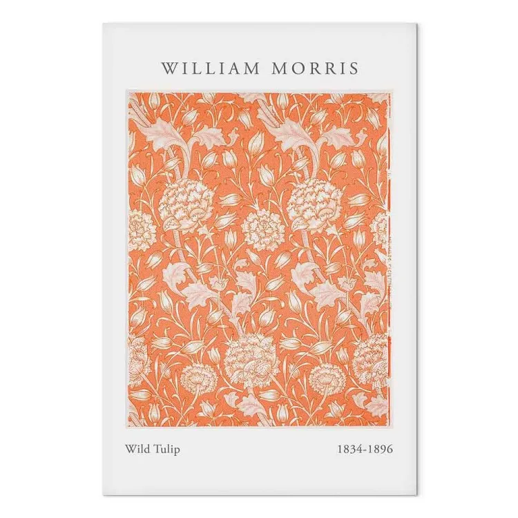 William Morris Tulpen (1-teilig) Vertikal - Pflanzliche Komposition