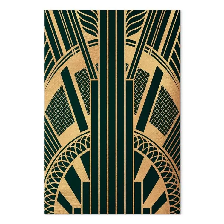 Art Deco Wolkenkratzer (1-teilig) Vertikal - Geometrische Abstraktion