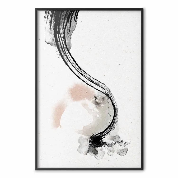 Brush Marks - Delicate Shapes and Stains Created With Ink