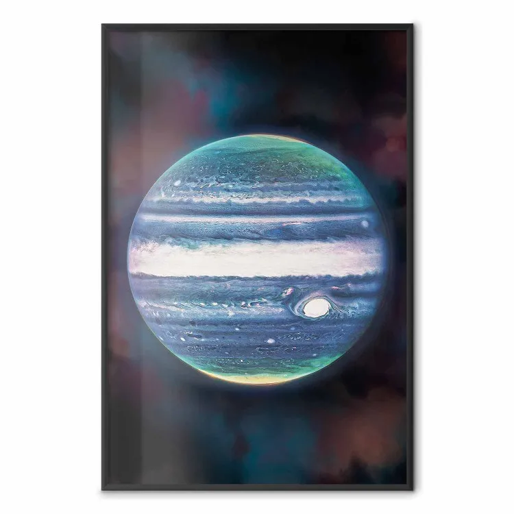 Jupiter Planet - Close-up of Jupiter in Space and Its Auroras