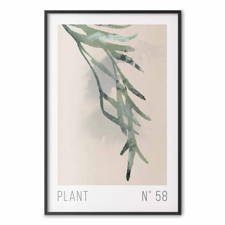 Plant Number 58 [Poster]