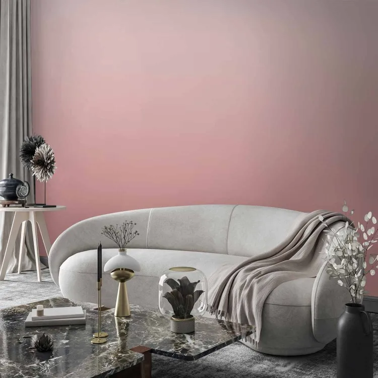 Morning of Love - Soft Gradient Transitioning from Pink to Light Beige