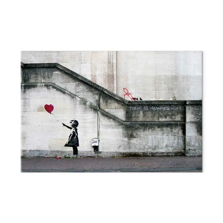 Hoffnung gibt es immer (Banksy)