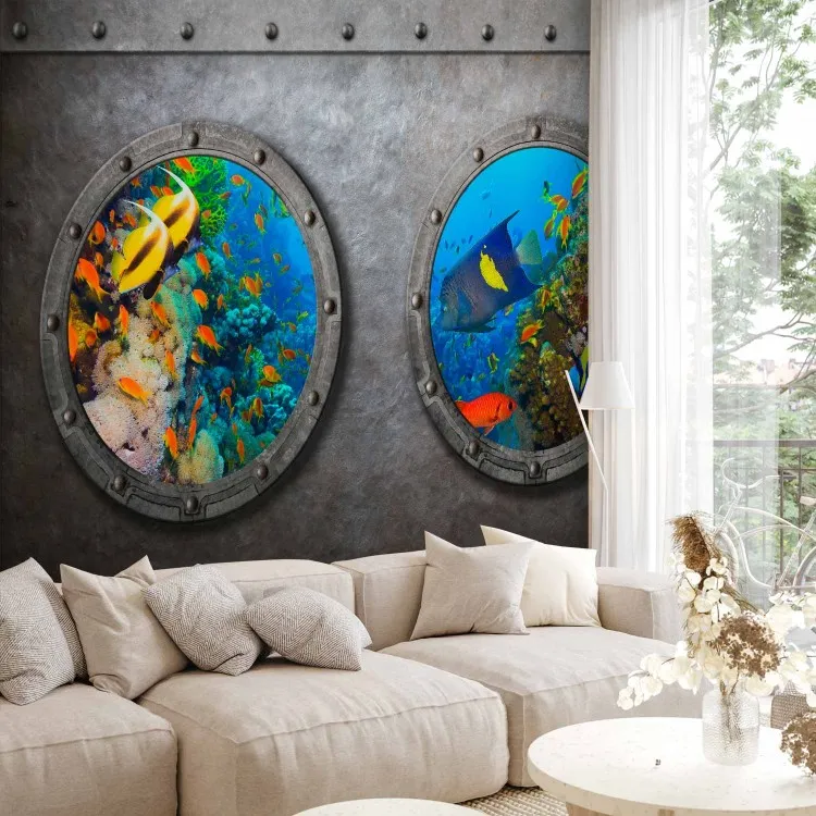 Fenster zu einer anderen Welt - Unterwasserlandschaft mit Korallenriff