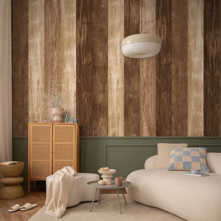 Holzgeschichten - Hintergrund mit Textur von Holzbrettern